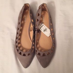 Cute Express flats NWT ❤️